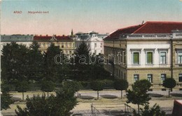 T2/T3 Arad, Megyeház Kert. Kerpel Izsó Kiadása / County Hall's Garden (EK) - Non Classés