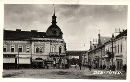 ** T1 Dés, Dej; F? Tér, V. Roman üzlete / Main Square, Shops. Photo - Sin Clasificación