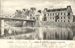 T2/T3 Lugos, Lugoj; Bésán és Haberehrn Paloták A Vashíddal / Palaces, Iron Bridge (EK) - Sin Clasificación