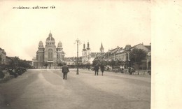 T2 1940 Marosvásárhely, Targu Mures; Széchenyi Tér, Templomok / Square, Churches. Photo + Tábori Postahivatal - Sin Clasificación