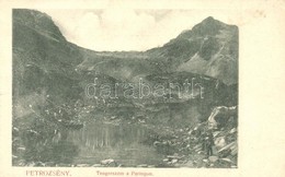 ** T2/T3 Petrozsény, Petrosani; Tengerszem A Paringon. Henz Henrik Kiadása 1909. / Lake, Muntii Parang (EK) - Sin Clasificación