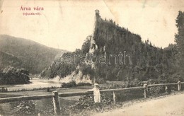 T2/T3 Árvaváralja, Oravsky Zámok (od Juhovychodu); A Vár északról. Kiadja Sochán P. 1906. / Schloss / Zámek / Castle (fa - Non Classés