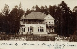 T2 1900 Fels?róna, Horná Roven (Selmecbánya); Róza Szálló / Hotel. Photo - Unclassified