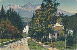 T2/T3 1917 Tátralomnic, Tatranská Lomnica; Evangélikus Templom / Church (kis Szakadás / Small Tear)) - Non Classés
