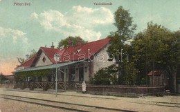 T2 Péterréve, Backo Petrovo Selo; Vasútállomás / Bahnhof / Railway Station - Unclassified