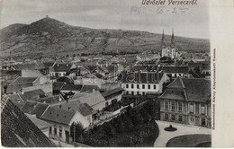 T2/T3 1903 Versec, Werschetz, Vrsac; Látkép. Kiadja Hammerschmidt Károly / General View (EK) - Unclassified