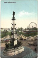 ** T2/T3 Vienna, Wien II. Praterstern, Tegetthoff Monument / Tram (fa) - Unclassified