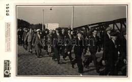 * T2 1935 Mladá Boleslav, Recruitment Of Soldiers, Bridge, Fotoslava Photo - Non Classés