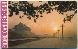 ** 1962 Beijing, Peking; Postcard Booklet With 10 Modern Town-view Postcard, In Vietnamese - Non Classés