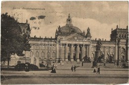 T4 Berlin, Reichstagsgebaude / Reichstag Building, Statue (vágott / Cut) - Non Classificati