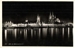 ** T1 Köln, Cologne; Night View, Dome, Rheingold Serise NR. 281. - Sin Clasificación