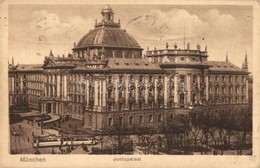 T2/T3 München, Munich; Justizpalast, Verlag A. Zerle / Palace Of Justice, Trams (EK) - Non Classificati