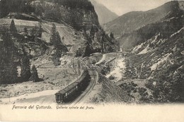 ** T1/T2 Giornico, Ferrovia Del Gottardo / Gotthard Railway, Train - Non Classificati