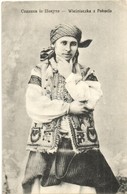 T2/T3 Wiesniaczka Z Pokucia / Carpathian Hucul (Hutsul) Ukrainian Folklore From Pokuttya. J. Orenstein, Kolomyia + M. Ki - Non Classés