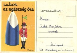 T2/T3 Cukor Az Egészség ?re / Hungarian Sugar Propaganda Advertisement S: Pál Zs. (EK) - Sin Clasificación