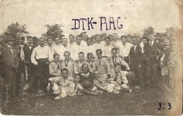 * T3 1919 Vác DTK és Rákosliget AC Labdarúgó Csapatok, Döntetlen 3:3 Eredmény / Hungarian Football Teams, Photo (EK) - Sin Clasificación
