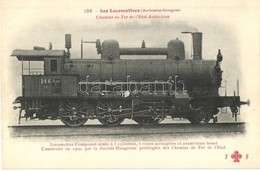 ** T1 Les Locomotives No. 129., Chemins De Fer De L'Etat Autrichien / Hungarian Locomotive, Engerth - Sin Clasificación