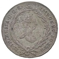 1765. 10kr Ag 'Mária Terézia' Eltér? Körirat (3,78g) T:2 Kis Ph. / 
Hungary 1765. 10 Kreuzer Ag 'Maria Theresia' Differe - Non Classificati