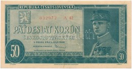 Csehszlovákia 1948. 50K T:III  Szép Papír
Czechoslovakia 1948. 50 Korun C:F Fine Paper
Krause 66.a - Non Classés