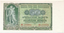 Csehszlovákia 1953. 50K T:I 
Czechoslovakia 1953. 50 Korun C:UNC 
Krause 85.s - Non Classificati
