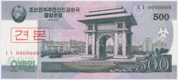 Észak-Korea 2008. 500W 'MINTA' T:I
North Korea 2008. 500 Won 'SPECIMEN' C:UNC - Unclassified