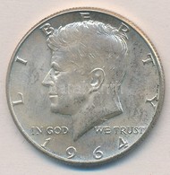 Amerikai Egyesült Államok 1964. 1/2$ Ag 'Kennedy' T:2 Kis Patina 
USA 1964. 1/2 Dollar Ag 'Kennedy' C:XF Small Patina 
K - Non Classés