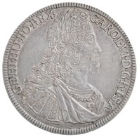 Ausztria 1732. Tallér Ag 'VI. Károly' Hall (28,31g) T:2 Kissé Hajlott Lemez / 
Austria 1732. Thaler Ag 'Karl VI' Hall (2 - Unclassified