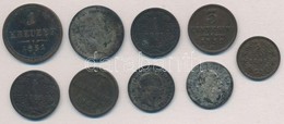 Ausztria 1851-1891. 9db-os Vegyes Tétel, Közte 1872. 10kr Ag (2x), 1870. 20kr Ag, 1852V 3c T:2-3 Patina
Austria 1851-189 - Non Classificati