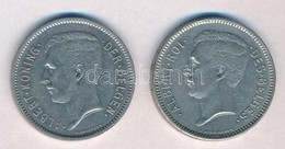 Belgium 1931. 5Fr Ni Holland Körirattal + 1933. 5Fr Ni T:2
Belgium 1931. 5 Francs Ni With Dutch Legend + 1933. 5 Francs  - Unclassified