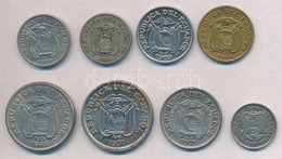 Ecuador 1928-1971. 5c-1S (8xklf) T:1-,2,2-
Ecuador 1928-1971. 5 Centavos - 1 Sucre (8xdiff) C:AU,XF,VF - Unclassified
