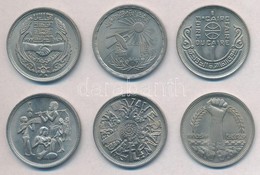 Egyiptom 1975-1981. 10p Cu-Ni (6xklf) T:1,1-
Egypt 1975-1981. 10 Piastres Cu-Ni (6xdiff) C:UNC,AU - Unclassified