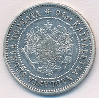 Finnország 1872S 1M Ag 'II. Sándor' T:2
Finland 1872S 1 Markka Ag 'Alexander II' C:XF
Krause KM#3.2 - Unclassified