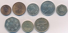 Gibraltár 1988. 1p - 2? (8xklf) T:1-
Gibraltar 1988. 1 Penny - 2 Pounds (8xdiff) C:AU - Unclassified