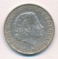 Hollandia 1957. 1G Ag 'I. Julianna' T:2 
Netherlands 1957. 1 Gulden Ag 'Juliana' C:XF - Unclassified