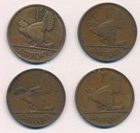 Írország 1928-1937. 1p Br (4xklf) T:2,2-
Ireland 1928-1937. 1 Penny Br (4xdiff) C:XF,VF - Unclassified
