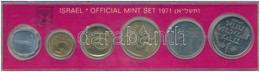 Izrael 1971. 1a-1L (6xklf) Forgalmi Sor Kissé Sérült Tokban T:1-
Israel 1971. 1 Agora - 1 Lira (6xdiff) Coin Set In Dama - Unclassified