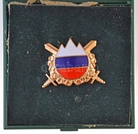 Szlovénia ~1991- . Szlovén Tiszti Sapkajelvény, Tokban T:1-,2
Slovenia ~1991- . Slovenian Officer's Cap Badge In Case C: - Otros & Sin Clasificación