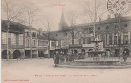 81 L'ISLE-SUR-TARN LA FONTAINE ET LA PLACE - Lisle Sur Tarn