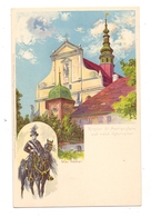 0-8291 PANSCHWITZ - KUCKAU, Kloster St. Marienstern, Wendischer Osterreiter, Max Näther, Verlag Meissner & Buch - Panschwitz-Kuckau