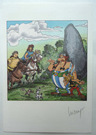 EX-LIBRIS LUGUY - PERCEVAN SIGNE HOMMAGE A ASTERIX XL (1) - Künstler J - L