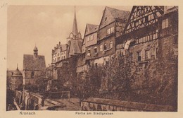 AK Kronach - Partie Am Stadtgraben (35856) - Kronach