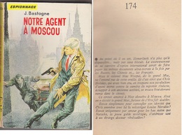 C1   Jacques BASTOGNE Notre Agent A Moscou 1960 EPUISE Benvenuti LA CHOUETTE - Ditis - La Chouette