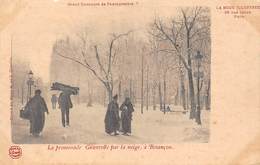 25-BESANCON- LA PROMENADE GRANVELLE PAR LA NEIGE A BESANCON - Besancon