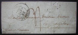 1843 Lettre De Moissac Pour Casteljaloux ( Lot Et Garonne) - 1801-1848: Precursores XIX