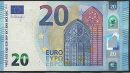 EURO 20  ITALIA SD S018  "35"  DRAGHI  UNC - 20 Euro