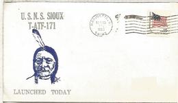 ESTADOS UNIDOS USA CC DESDE EL BUQUE USS SIOUX DIA BOTADURA 1981 - American Indians