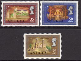 Antigua 1972 Christmas Set Of 3, Hinged Mint, SG 335/7 - 1960-1981 Autonomia Interna