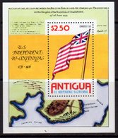 Antigua 1976 US Bicentenary MS, MNH, SG 494 - 1960-1981 Ministerial Government
