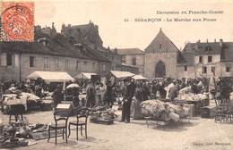 25-BESANCON- LE MARCHE AUX PUCES - Besancon