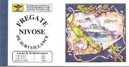 NEW CALEDONIA / NOUV CALEDONIE, 1994, Booklet / Carnet 8 , Fregate Nivose (ship), Prestige Booklet - Cuadernillos